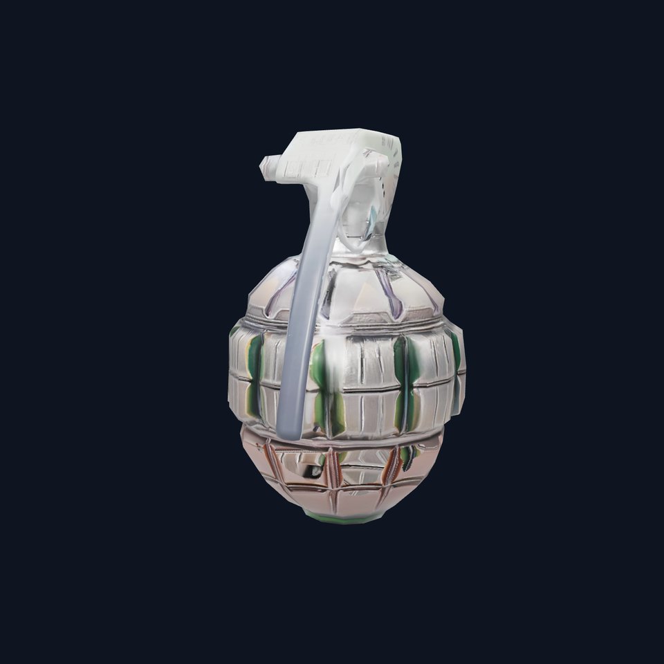 Iridescent Grenade model pack